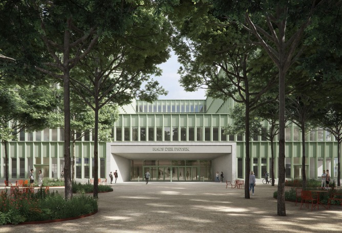 House of Physics by mohr niklas architekten. Visualization by THIRD.