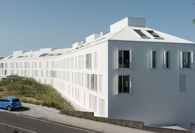 Alto Residencial Coop por Carbajo Barrios. Fotografía por Luís Díaz Díaz.