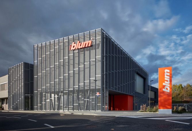 BLUM Headquarters by QARTA Architektura. Photograph by BoysPlayNice.