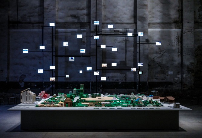 CO-EXIST. China Pavilion at the Biennale di Venezia by Ma Yansong. Photograph by Demone.