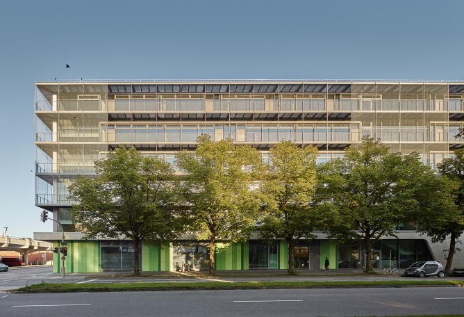 Municipal Thomas Mann High School by h4a Gessert + Randecker Architekten. Photograph by Zooey Braun.