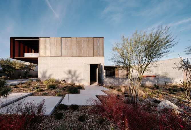 Casa Red Rock por Faulkner Architects. Fotografía por Joe Fletcher.
