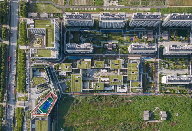 Joyful Community by GN Architects. Photograph by Liang Wenjun.