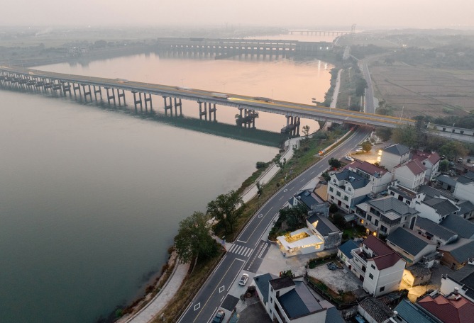 Visitor centre - Longyou / tourist centre by Atelier tao+c. Photograph by Wen Studio.