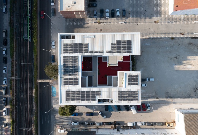 Zona base - Incubazul by Carquero Arquitectura. Photograph by Jesús Granada. 