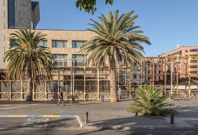 Pabellón De Roca Madre TAC! 2025 por Estudio Latente. Fotografía por María Rodríguez Cadenas.