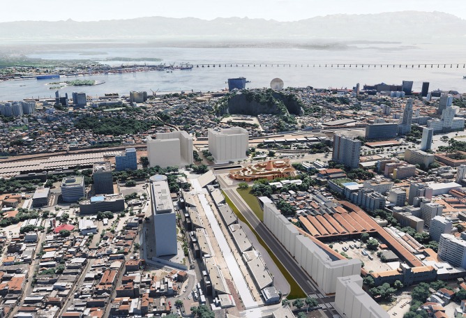 Biblioteca dos Saberes por Kéré Architecture. Visualización por Kéré Architecture.  