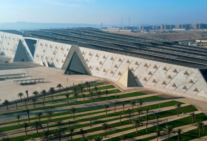Gran Museo Egipcio por Heneghan Peng Architects. Fotografía cortesía de Gran Museo Egipcio. 