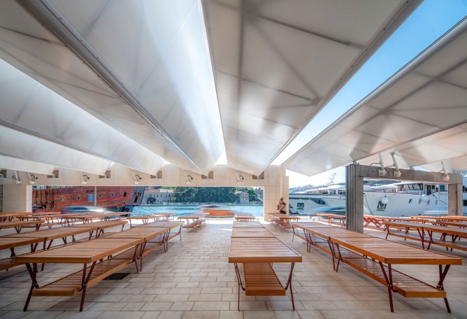 Mercado de Gruž por ARP / Peračić-Veljačić. Fotografía por Dragan Novaković / Pixel.