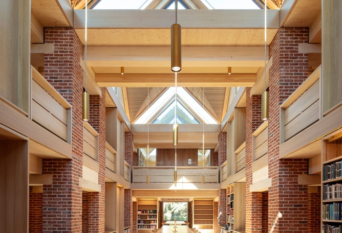 Magdalene Library by Niall McLaughlin. Photograph by Nick Kane.