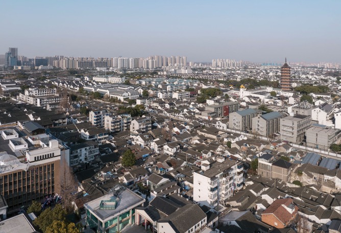 "Verdant Ridges" Theater by Wutopia Lab. Photograph by Guowei Liu.