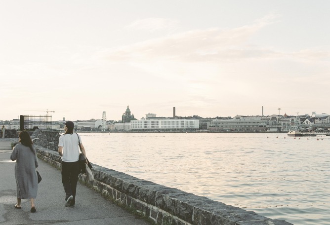 Katajanokan Laituri by Anttinen Oiva Architects. Photograph by Kalle Kouhia.