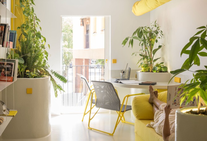 Corrigan studio by Corrigan Architects. Photograph by Imagen Subliminal. 