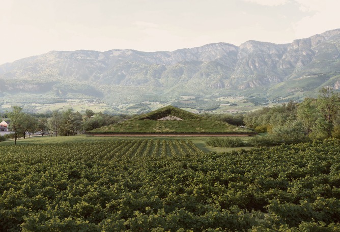 Museum Depot by Peter Pichler Architecture. Rendering courtesy of Peter Pichler Architecture.