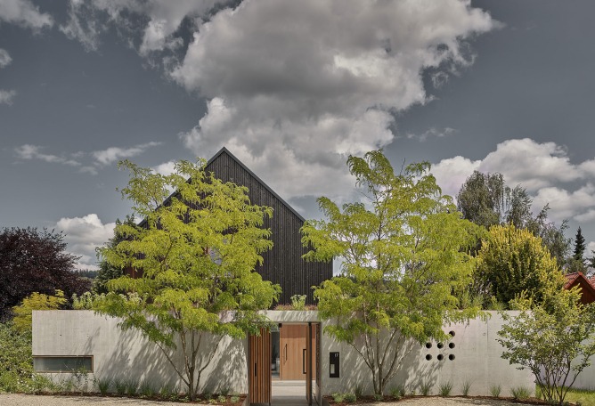 JES House by Rommel, Wagenpfeil Architekten. Photograph by Zooey Braun.