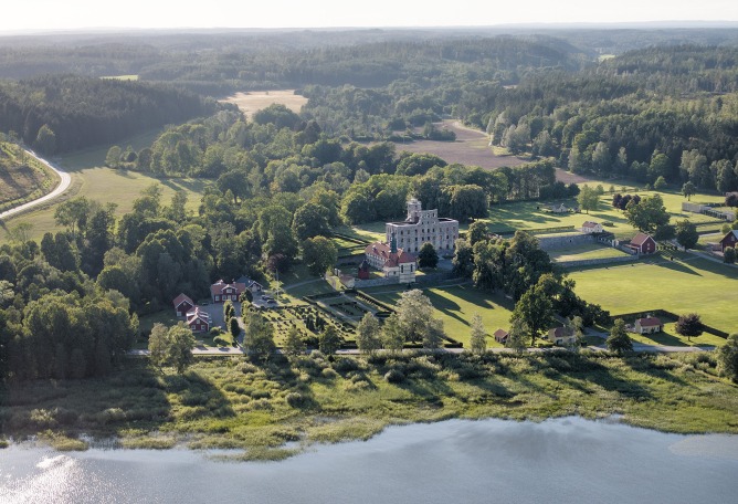 Ruinas del castillo de Stjärnorp por Wikerstål Arkitekter / Tengbom Arkitekter. Fotografía por Felix Gerlach.
