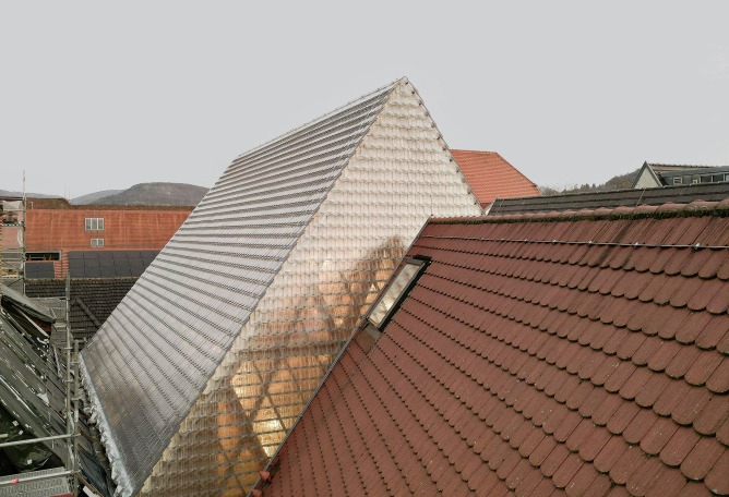 Historical Oberamteistraße Museum by wulf architekten. Photograph by Brigida Gonzalez.