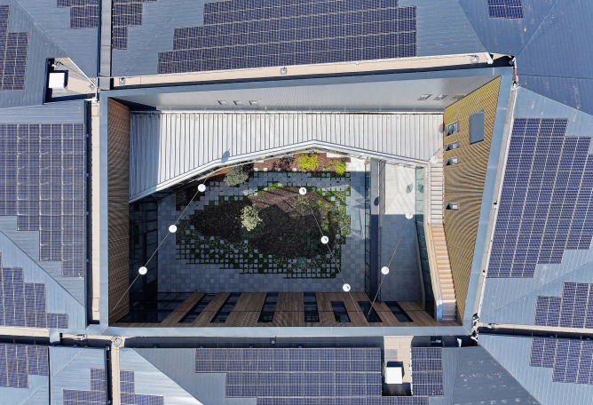 Ecosystème D por Snøhetta. Fotografía por Nicolas Fussler.