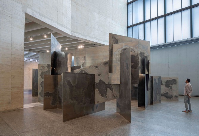Ana Laura Aláez. "Pabellón de escultura," 2008. MUSAC Collection.