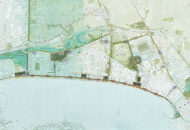 Strategy plan. Strategic Regeneration Plan for Playa de Palma by LANDLAB + Fiol Aquitectes.