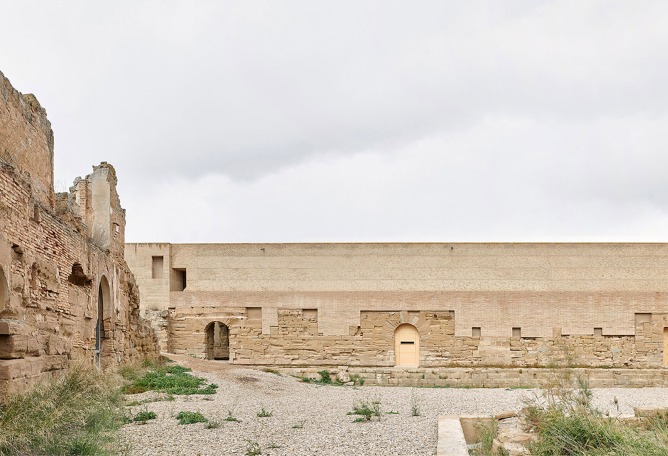 Intervención en el Real Monasterio de Santa Maria de Sijena por Pemán y Franco + Sebastián Arquitectos. Fotografía por Iñaki Bergera.