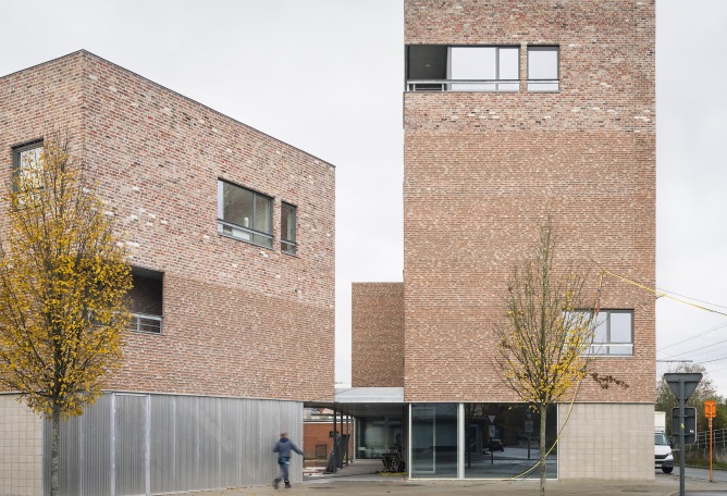 "YIMBY" by MAKER architecten. Photograph by Stijn Bollaert.