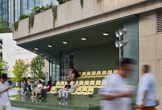 HARMAY Chengdu MixC by AIM Architecture. Photograph by Seth Powers.