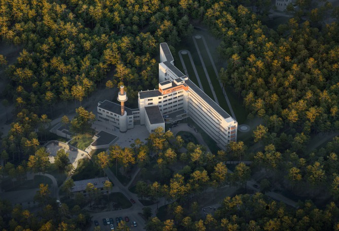 Master plan for the Paimio Sanatorium by Snøhetta. Rendering by Proloog/Snøhetta. 