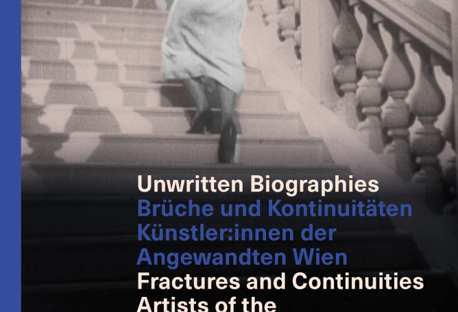 Portada del libro. Paula Wessely como Valerie Gärtner en la escalera de la Kunstgewerbeschule de Viena, fotograma de Episodio, director: Walter Reisch, Austria, 1935. Fotografía por Filmarchiv Austria.