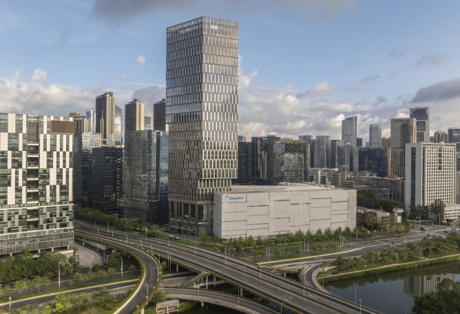 Kingdee Cloud Tower by HENN. Photograph by Tian Fangfang.