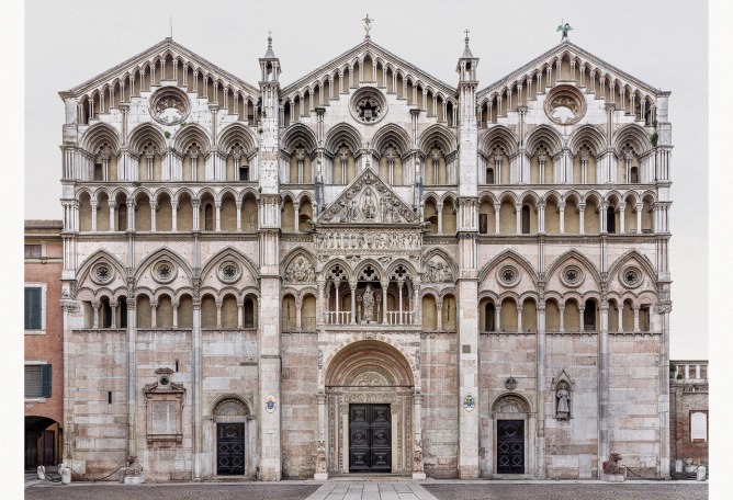 Fachadas. Markus Brunetti, Cattedrale di Ferrara. Fotografía © Markus Brunetti 2014. Cortesía de MAKK.