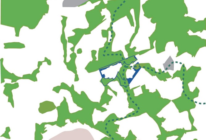 Plano de situación del Plan General de Zollverein por OMA. Imagen © OMA, Office for Metropolitan Architecture. 