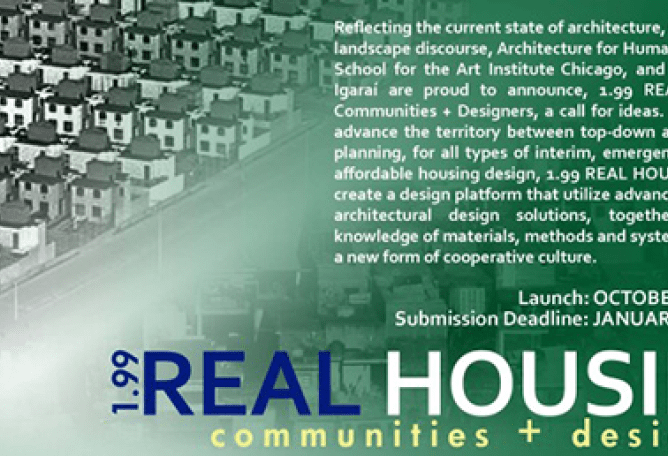 1.99 REAL HOUSING: Communities + Designers