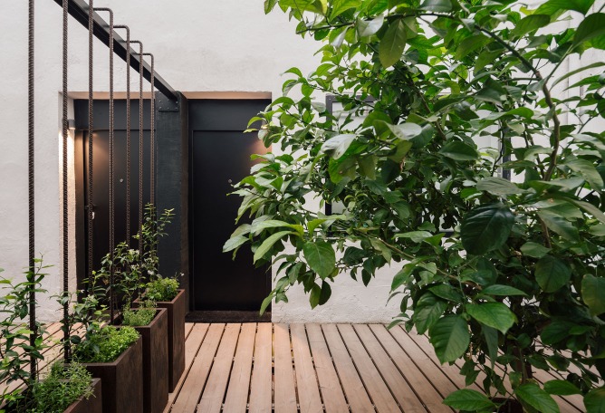 Reuse of an industrial space by Ruizesquiroz Arquitectos. Photograph by Imagen Subliminal.