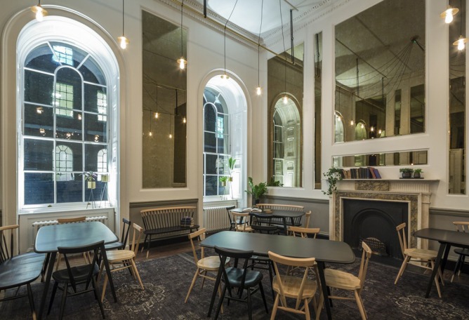 Pennethorne S Cafe Bar By Shh Architects The Strength Of