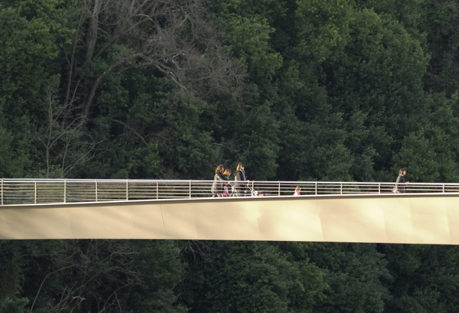 Riberas De Loyola Footbridge Over Urumea River The Strength Of Architecture From 1998