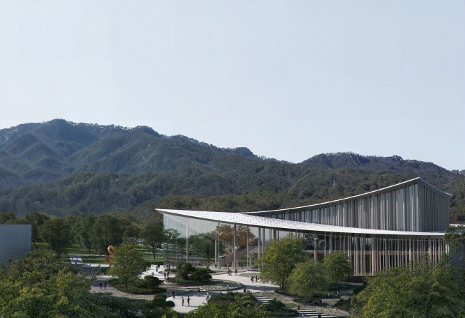 3XN GXN Wins International, Invited Competition for Chungnam Art