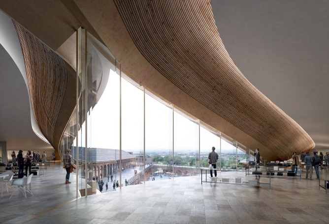 Coal Drops Yard por Heatherwick Studio. Visualización por Mir