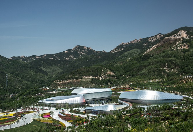 Terminado el Pabellón Temático, Expo Mundial de Horticultura de Qingdao por UNStudio. Fotografía por Edmon Leong
