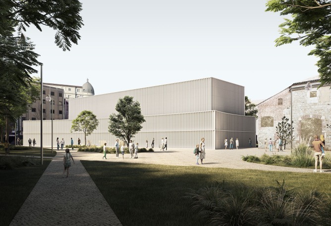 Visualización. Archivo Histórico Provincial de Burgos por ABLM Arquitectos + ATELIER 62.