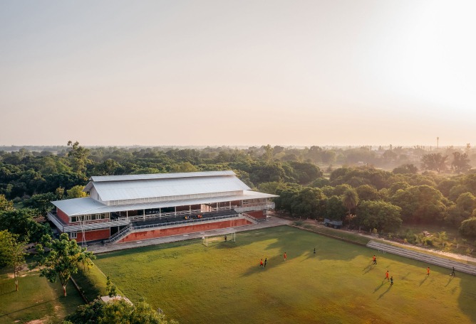 Centro de Actividades de la Academia Taksila por SGA-Studio. Fotografía por Sohaib Ilyas.