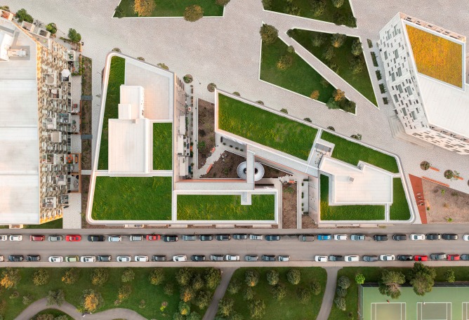 Cité Angus II by Ædifica. Photograph by David Boyer Photographe.