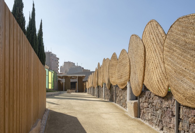 Exit Pavilion of the Archaeological Park of El Molinete by Amann-Cánovas-Maruri. Photograph by Luis Asín