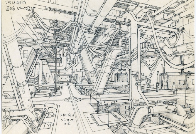 Anime Architecture Backgrounds Of Japan Including Ghost In The