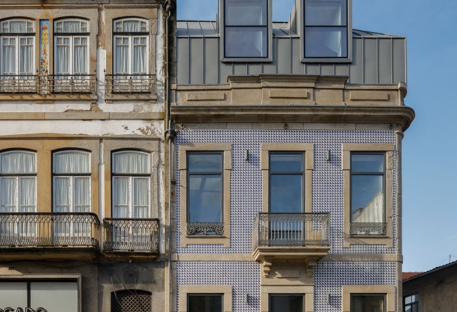 Prédio Foz por As Arquitecto. Fotografía por Ivo Tavares Studio.