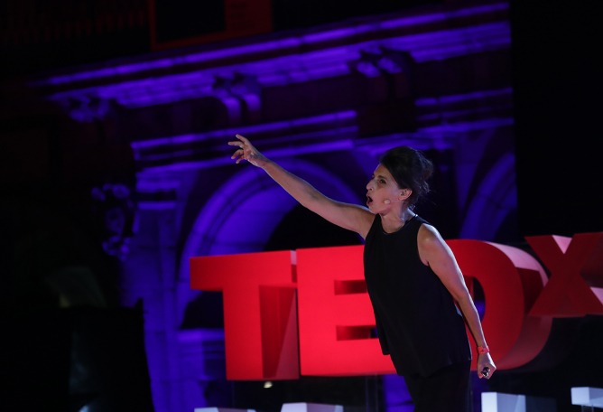 Atxu Amann in TED, image via MACA