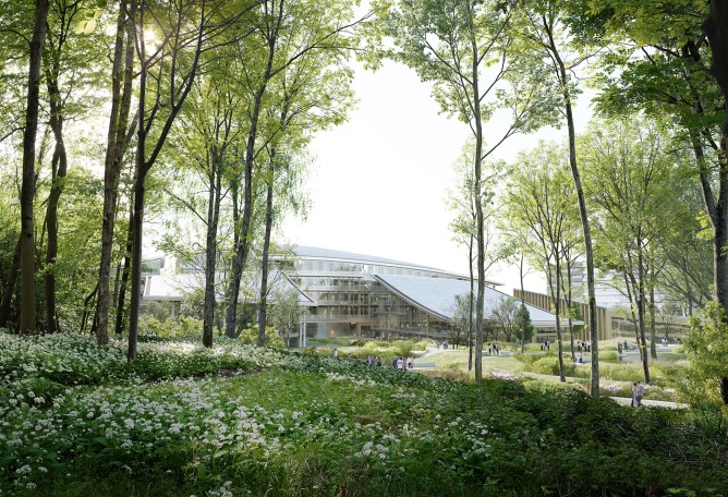 ESET Campus by BIG: Image by Bjarke Ingels Group + BLOOM