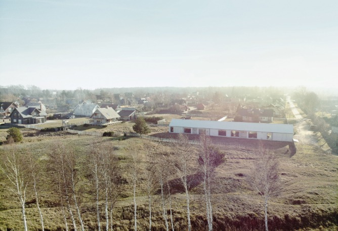 Salt house by Brigita Bula Architects. Photograph by Valters Videnieks.