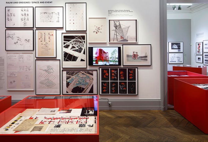 Bernard Tschumi retrospective exhibition: 'Architecture: Concept