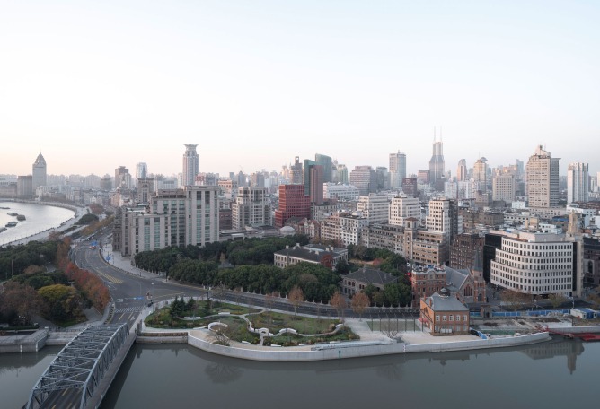 ROCKBUND project by David Chipperfield Architects. Photograph by Fangfang Tian